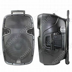 loudspeaker and woofer PA system AK15-302