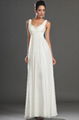 Chiffon white party evening dresses 1