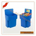 Customize cardboard retailing-food dump bin 