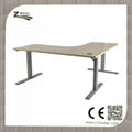 Office Electric adjustable height desk 4