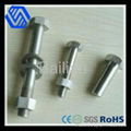 Carbon steel high quality hex head bolt  DIN931 1