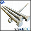 Carbon steel high quality hex head bolt  DIN931 4