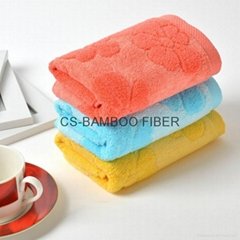 100 Bamboo Fiber Audlt Face Towel