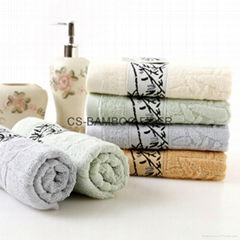 100 Bamboo Fiber Soft  Audlt  Face Towel