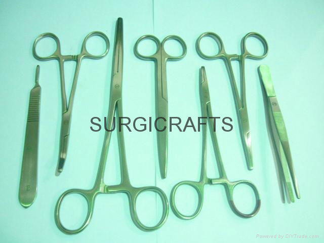 Single Use Surgical Instruments Set