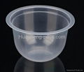 Disposable PP Fruit and Pudding Cup with different shape and volume 1