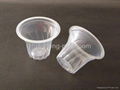 Disposable PP Fruit and Pudding Cup with different shape and volume 3