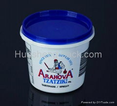 plastic injection butter honey food container 