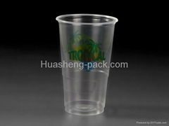 200/320mL Disposable Clear Plastic Cup for Soft Drink and Juice