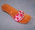 Sell Ladies Wood Sandals H121107 Sell