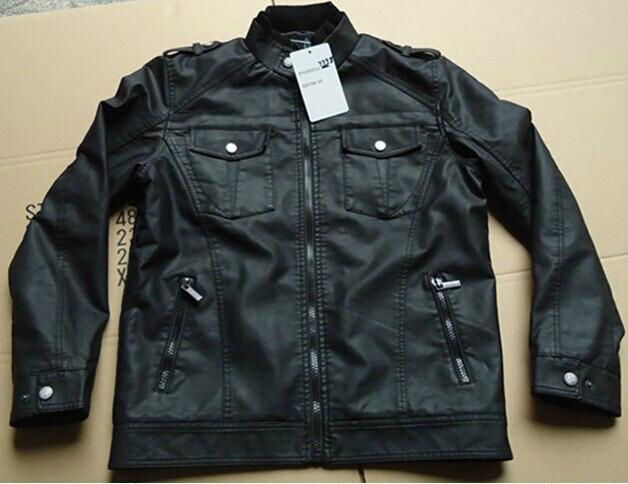 Fashionable Men's Pu leather Jacket