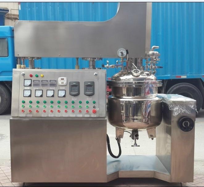 50L ointment making machine, vacuum mixer homogenizer 2
