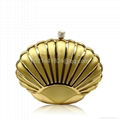 Seashell Hollow Metal Evening Bag10856