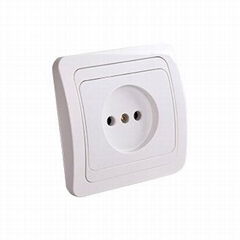 european 1 gang wall socket 