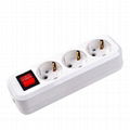 5 gang extension socket with switch and wire