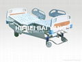 (A-34) Movable Three-function Manual Hospital bed with ABS Bed Head 1