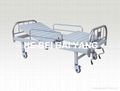 (A-131) Movable Double-function Hospital Bed with Stainless Steel Bed Head 1