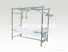 A-139 Orthopedics Traction Bed with Detachable Legs and Stainless Steel Bed Head