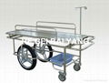 (B-7) Stainless Steel Stretcher Trolley