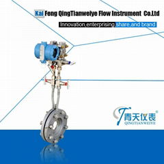 integral orifice plate flowmeter (throttling device)