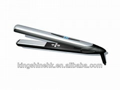 style elements hair straightener with animal print design