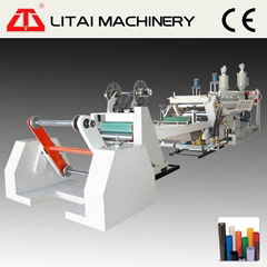 Double layer sheet extruder