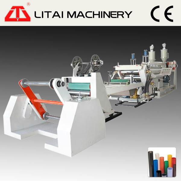 Double layer sheet extruder