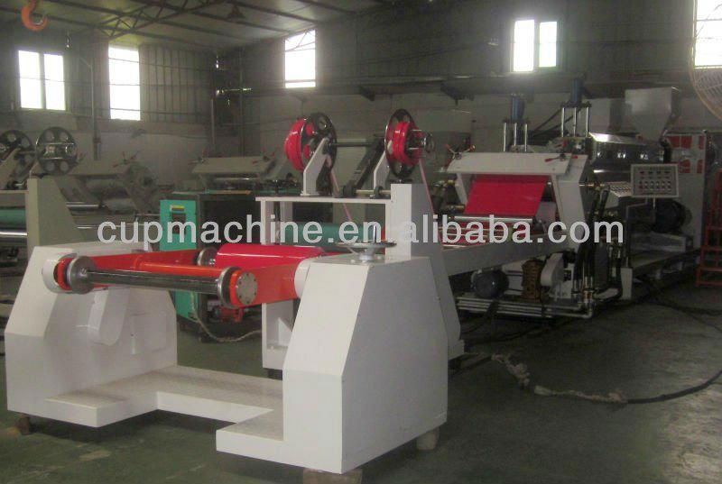 Double layer sheet extruder 2