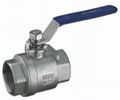 2-PC Female Threaded Ball Valve 1000WOG