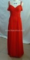 Mother of bride dress featuring sweetheart pleated basket weave chiffon bodice w 2