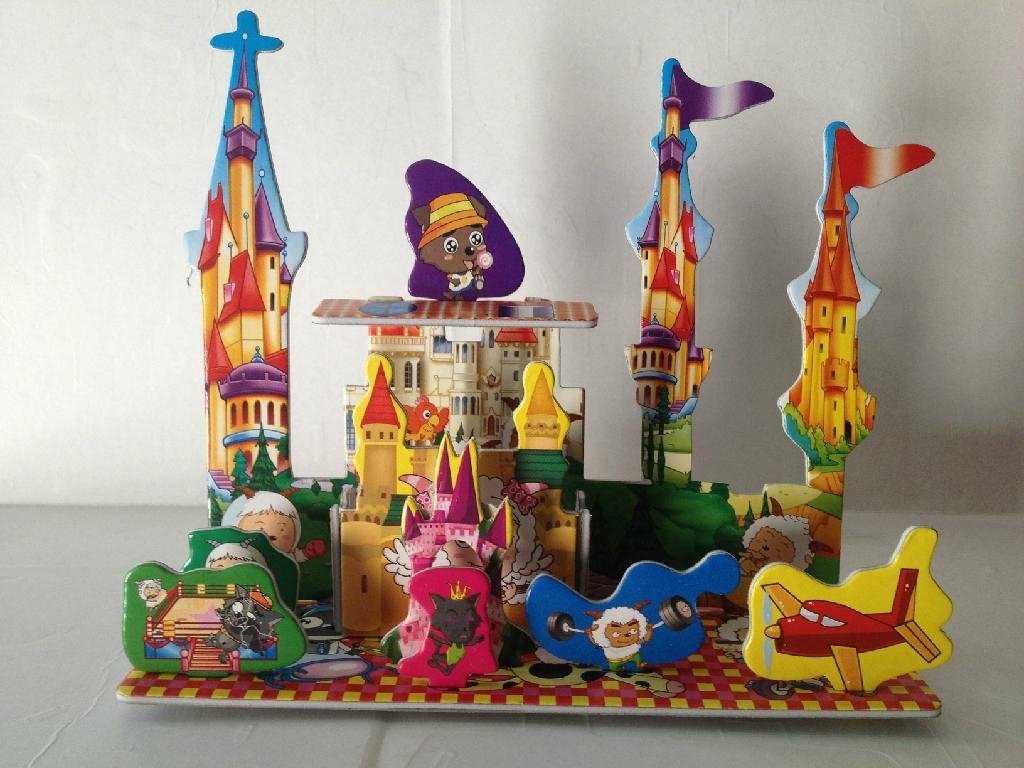 3D paper castle 3
