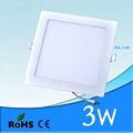 Hot selling 3w suspended ceiling light panels & led panel lights