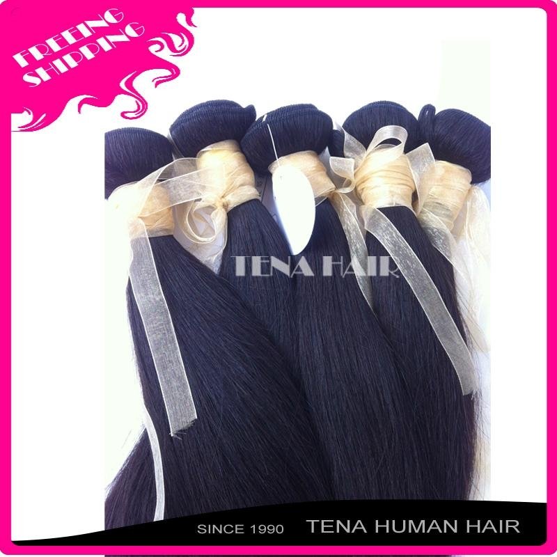 Tena Softest and Smoothest Silky Natural Virgin Brazilian Hair Weave 2