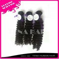 Tena Unique and Fashion Brazilian Curly Remy Human Hair Weft 4