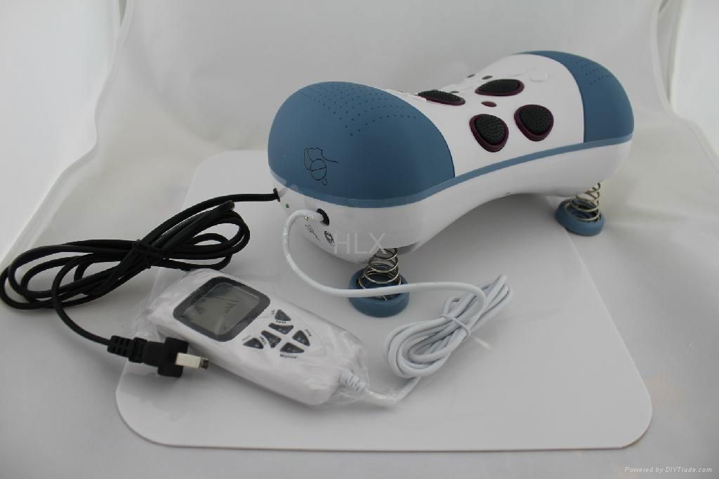 Digital Tens Massage Pillow Electric Cervical Vertebra Therapeutic Neck Massager 2