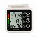 Automatic Digital Wrist Blood Pressure monitor & Heart Beat Meter 3