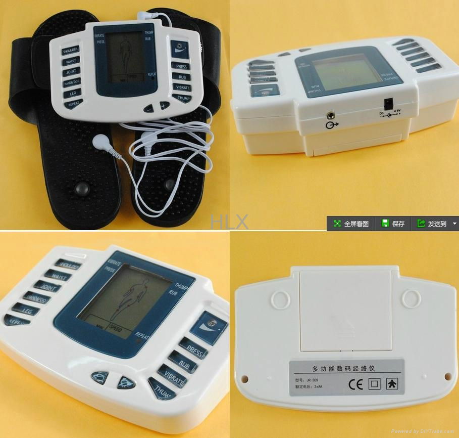New Electrical Stimulator Full Body Relax Muscle Therapy Massager machine 2