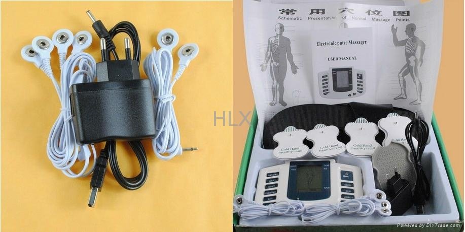New Electrical Stimulator Full Body Relax Muscle Therapy Massager machine 5