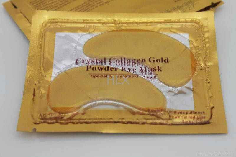 NEW Crystal Collagen Gold Powder Eye Mask Golden Mask stick to dark circles 2