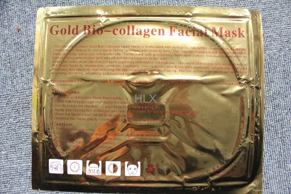 NEW Crystal Collagen Gold Powder Eye Mask Golden Mask stick to dark circles 5