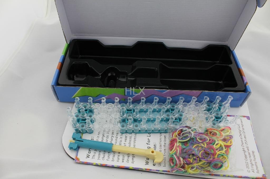 Rainbow Loom Kit DIY bracelet loom bands Bracelet Maker  2