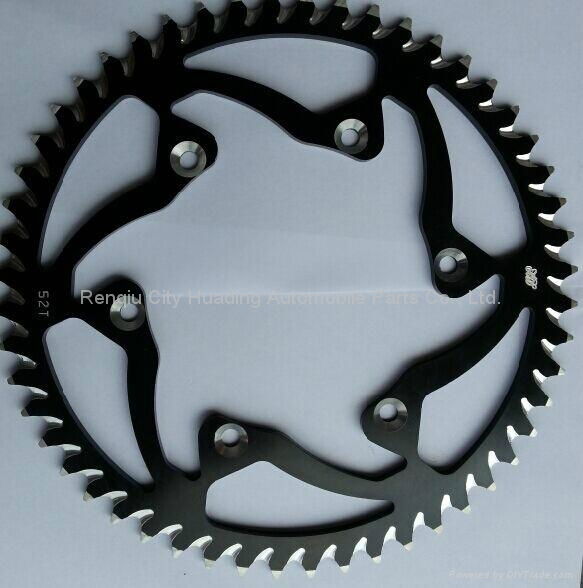 7075 T6 aluminum rear motorcycle sprockets;cbr alloy sprockets