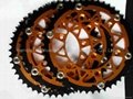 7075 T6 aluminum motorcycle sprocket for