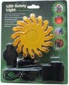 Rechargeable led road flare kit