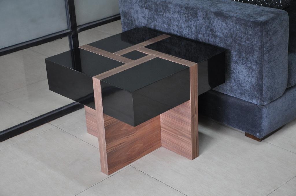 White high gloss MDF coffee table - 003 - Bona (China ...