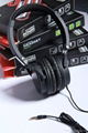 New Fashion black  computer headphones stereo headphones 1