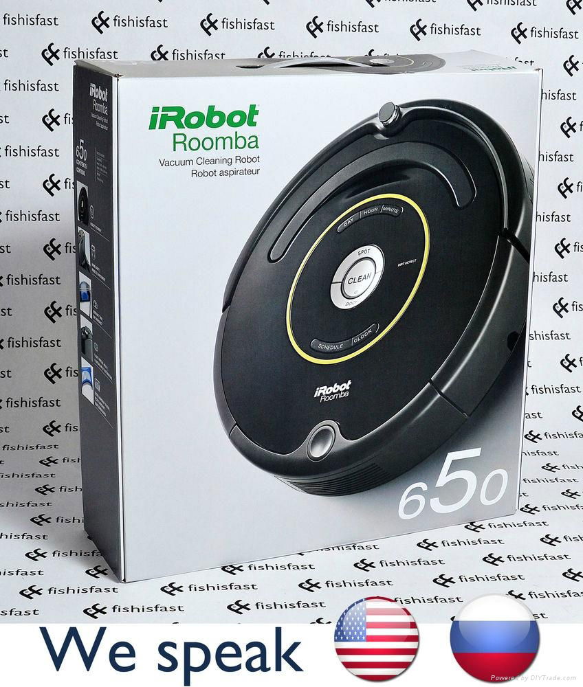 iRoobot_Roombba 650 Vacuum Cleaning Robot for Pets