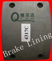 19496 asbestos and non asbestos truck brake lining 