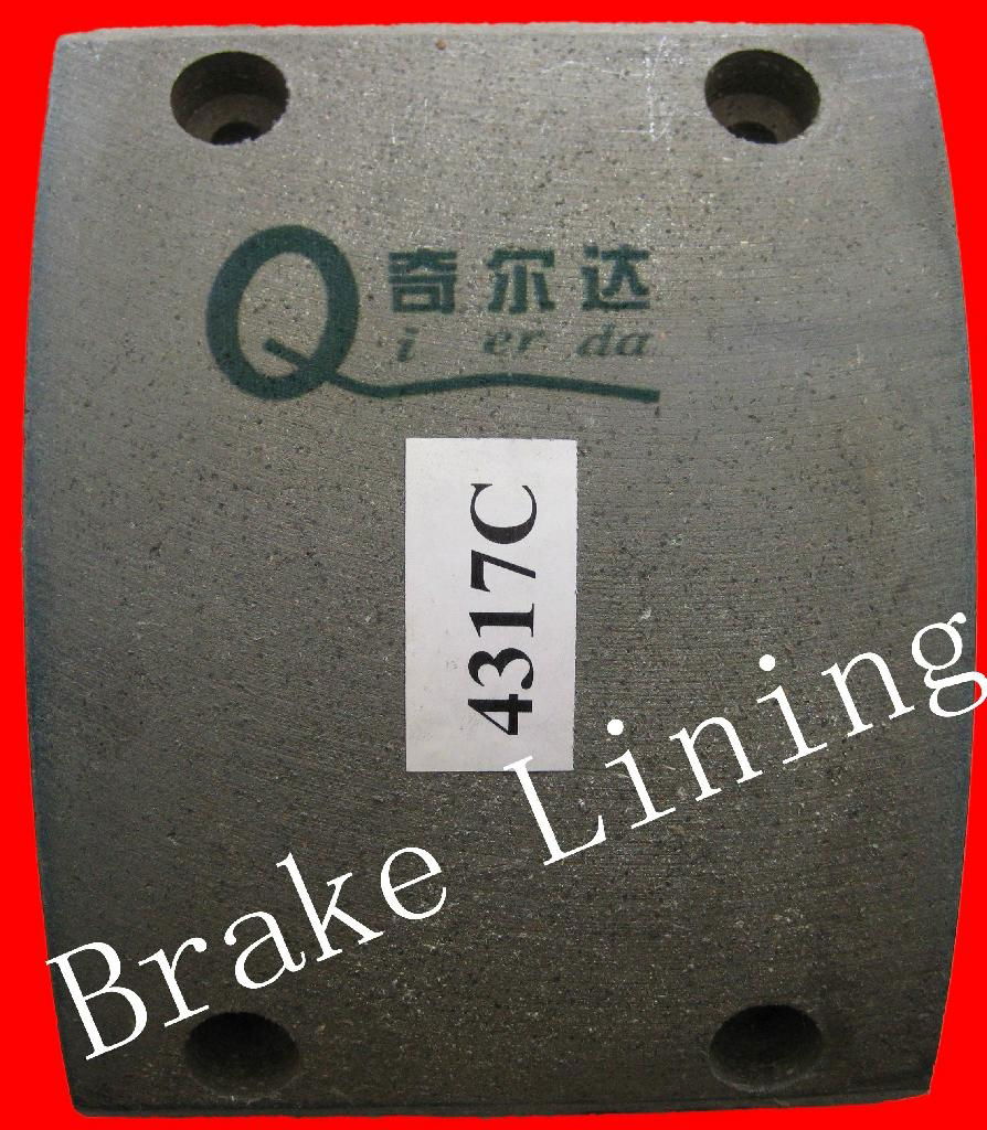 19496 asbestos and non asbestos truck brake lining 