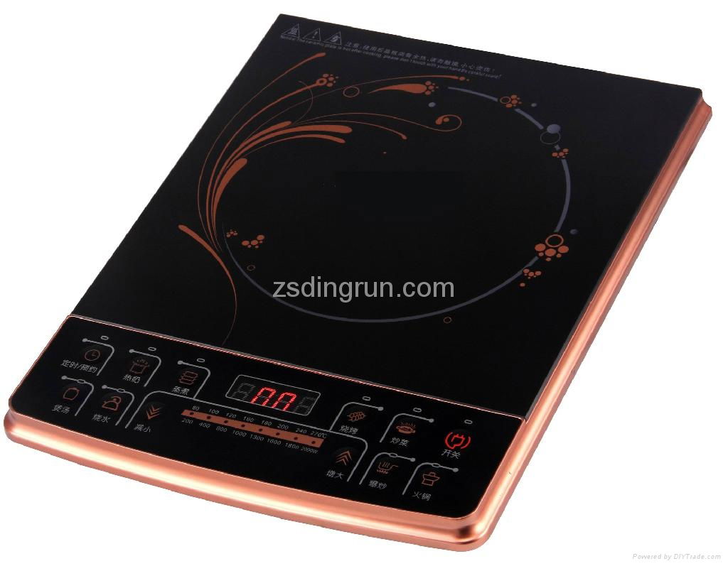 Ultra-thin Button control Induction Cooker  2